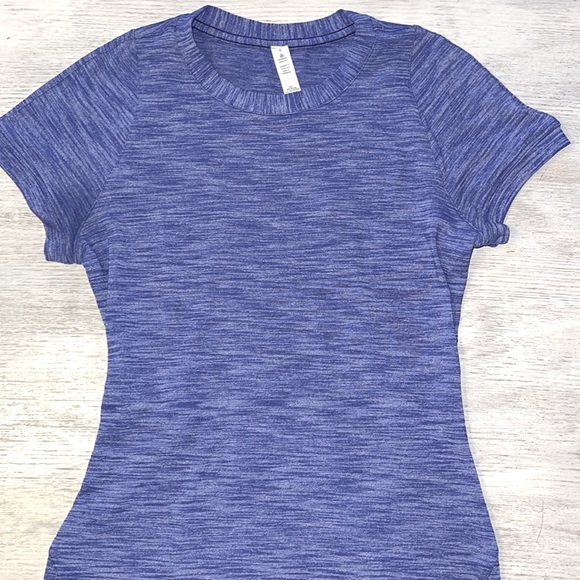 EUC Lululemon &go Where-to Dress Heathered Sapphire Blue   Size 4 - Picture 8 of 10